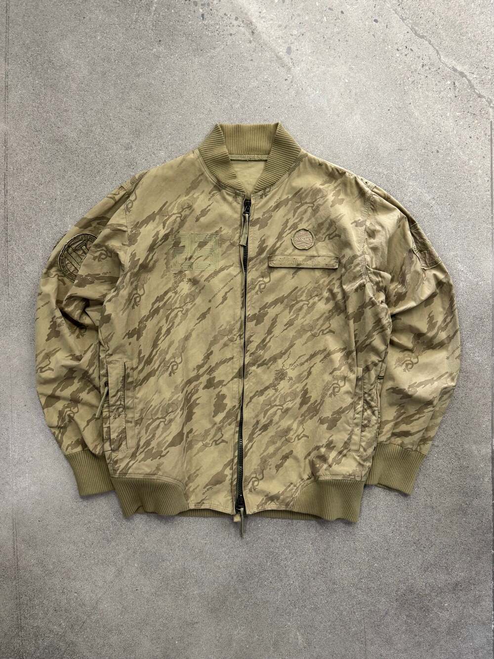 Maharishi Maha Odyssey Tour Bonsai Bomber Jacket - XL